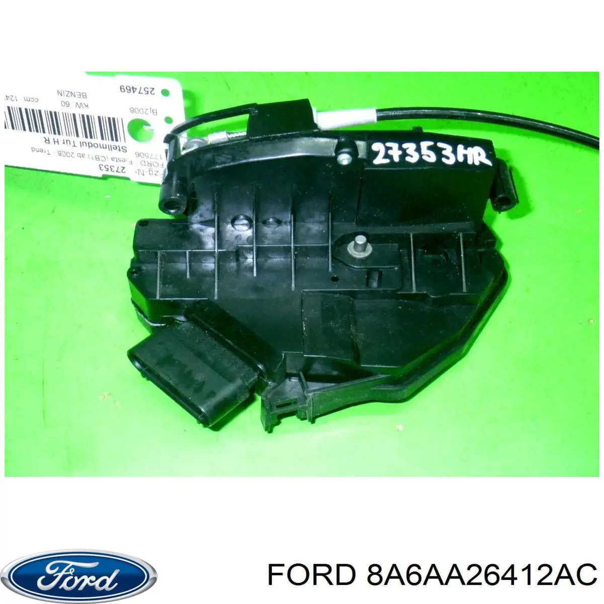 Fecho da porta traseira direita Ford 8A6AA26412AE preço, a partir de 53,12 USD