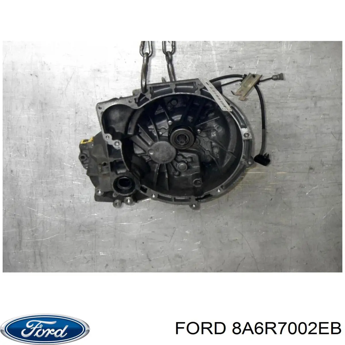 8A6R7002EB Ford Caixa de Mudança montada (caixa mecânica de velocidades)