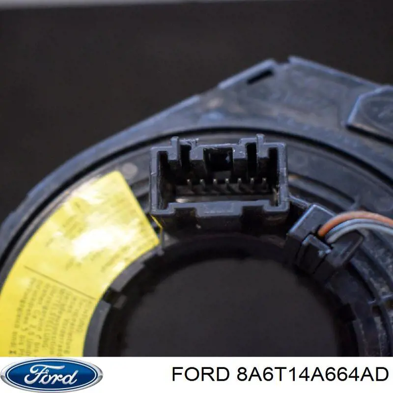 Compre 8A6T14A664AD Ford Anel AIRBAG de contato, cabo plano do volante