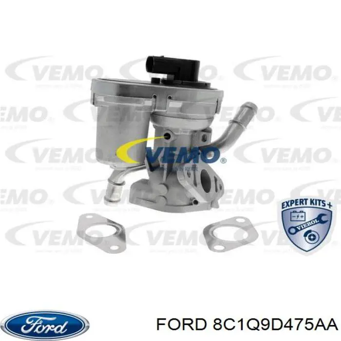 Compre 8C1Q9D475AA Ford Válvula EGR de recirculação dos gases