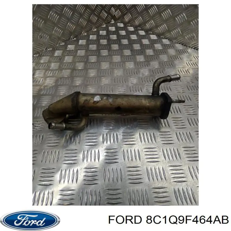 Radiador do sistema EGR de recirculação dos gases de escape Ford 8C1Q9F464AB preço, a partir de 80,02 USD