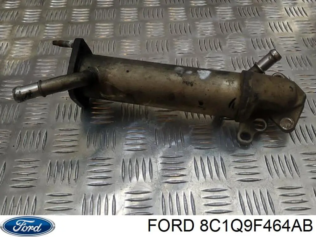 8C1Q9F464AB Ford Radiador do sistema EGR de recirculação dos gases de escape