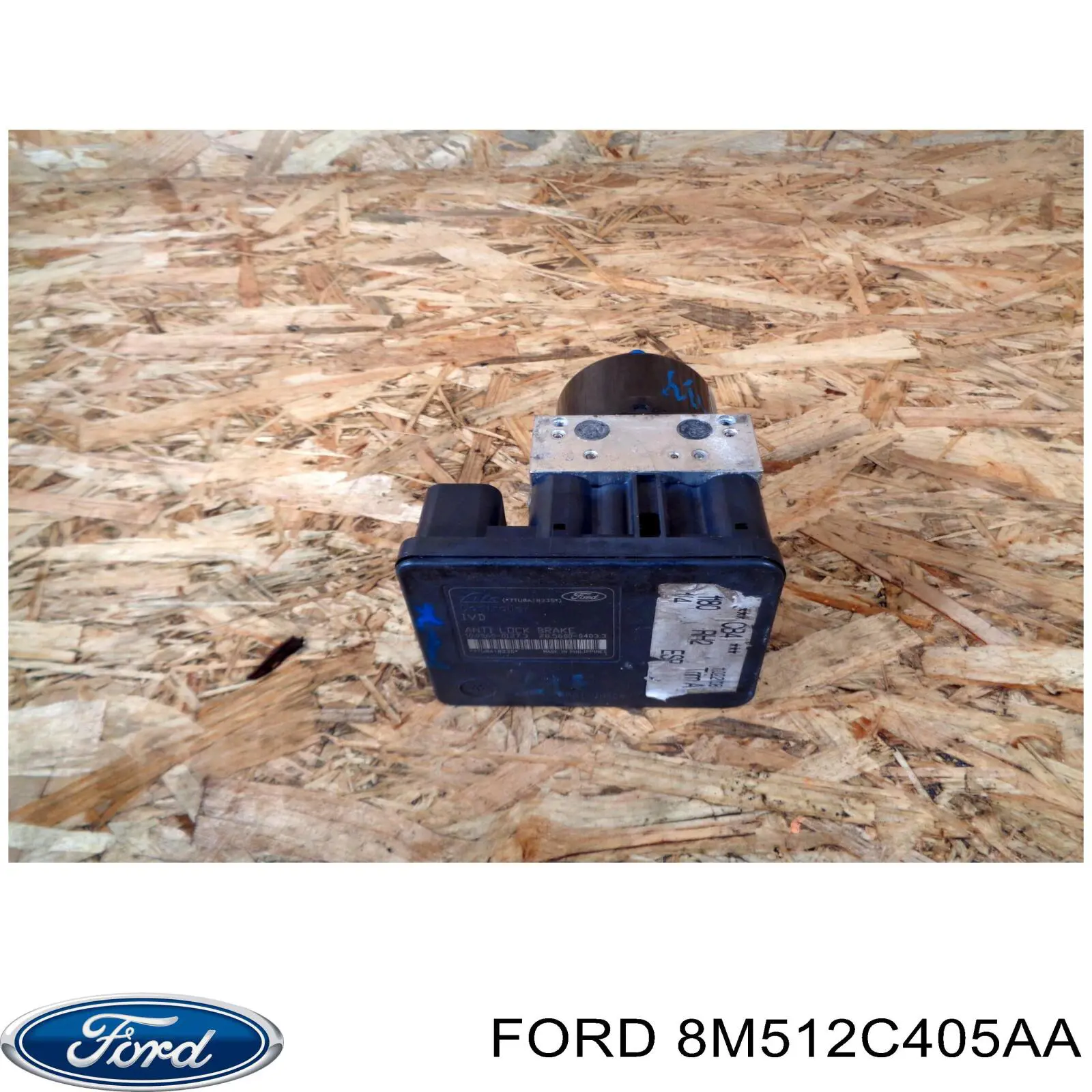 8M512C405AA Ford Unidade hidráulico de controlo ABS
