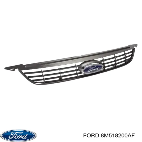 8M518200AF Ford Grelha do radiador