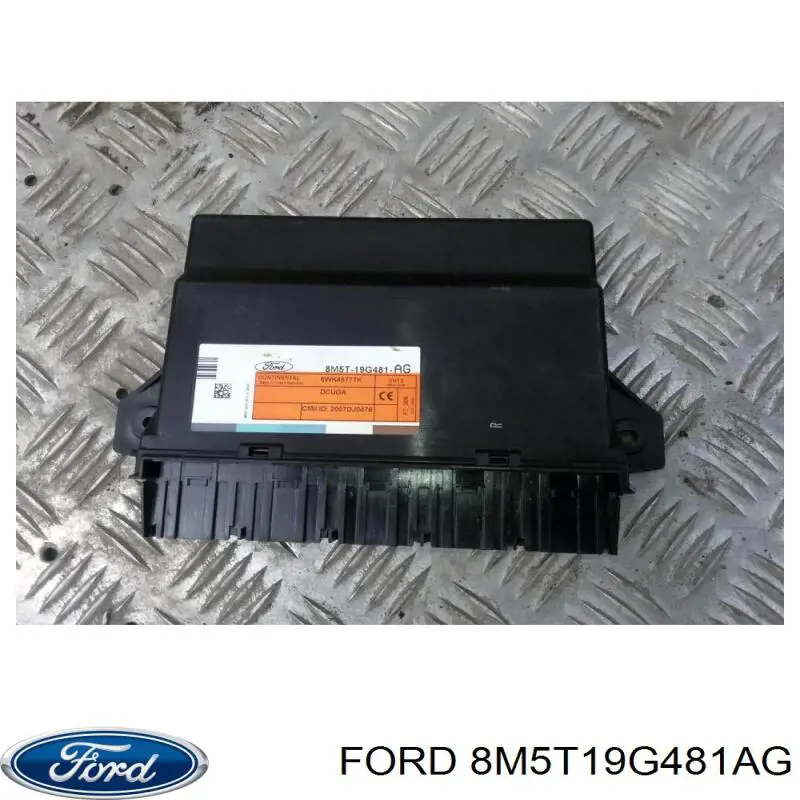 8M5T19G481AG Ford Unidade de conforto