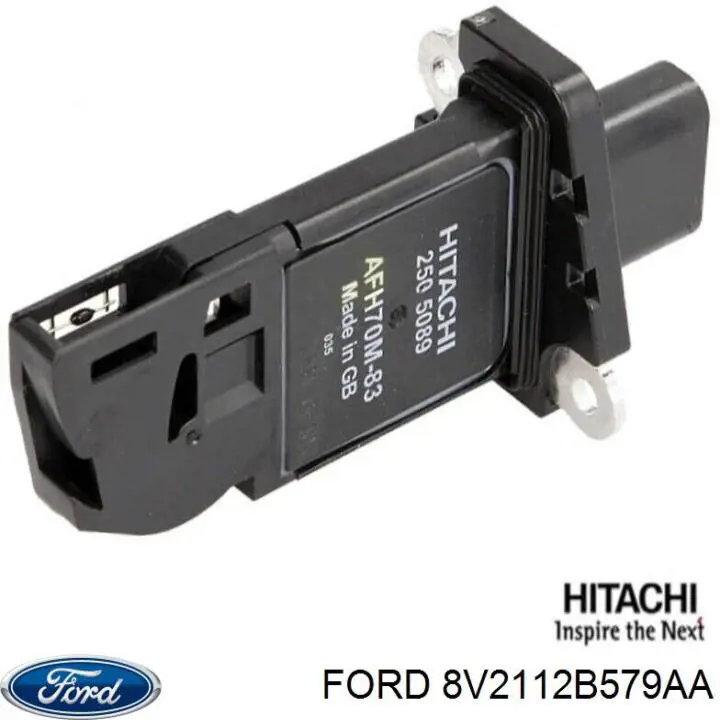 Sensor de fluxo (consumo) de ar, medidor de consumo M.A.F. - (Mass Airflow) Ford 8V2112B579AA preço, a partir de 34,05 USD