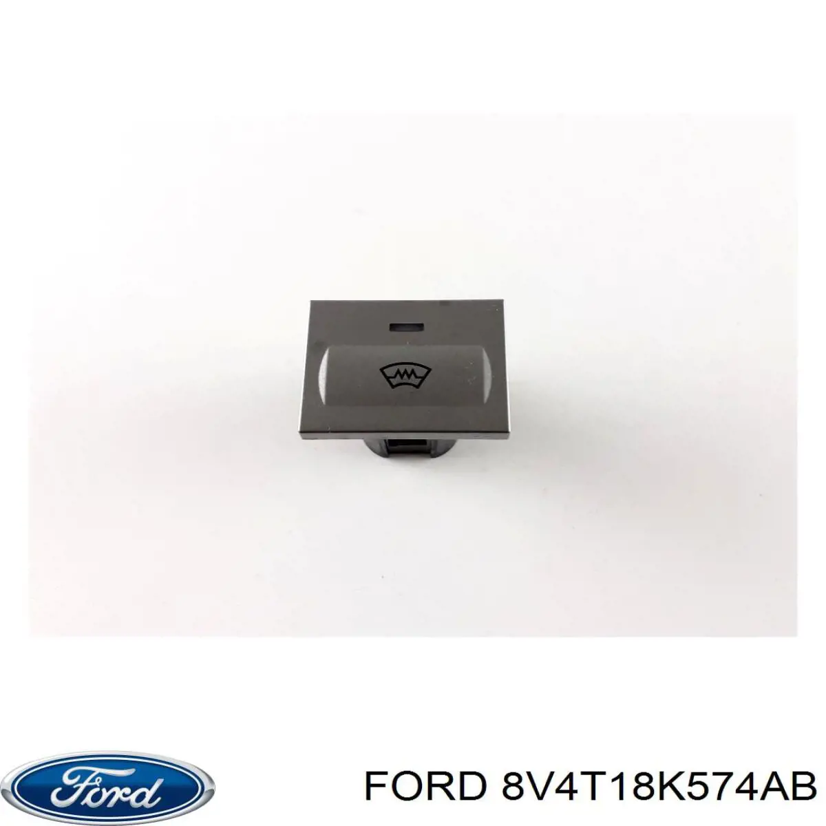 8V4T18K574AB Ford Botão de ativação de aquecimento de vidro traseiro