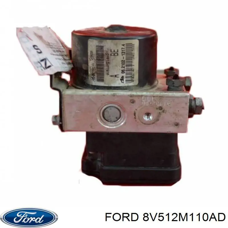 8V512M110AD Ford Unidade hidráulico de controlo ABS