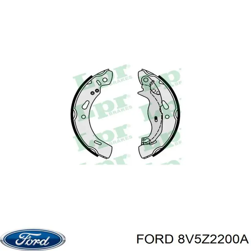 Compre 8V5Z2200A Ford Sapatas do freio traseiras de tambor