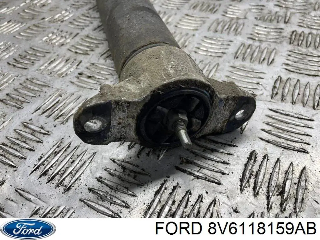 Compre 8V6118159AB Ford Pára-choque (grade de proteção) de amortecedor traseiro + bota de proteção