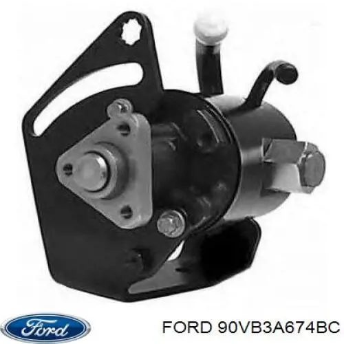 1660613 Ford Bomba da Direção hidrâulica assistida