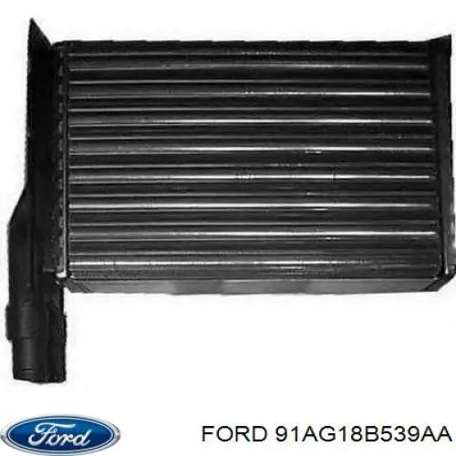 Compre 91AG18B539AA Ford Radiador de forno (de aquecedor)
