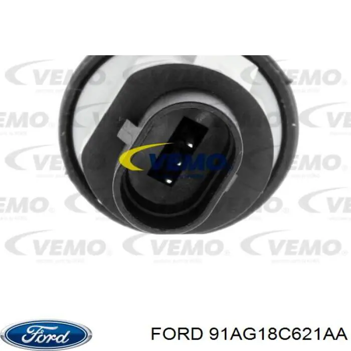 Compre 91AG18C621AA Ford Sensor de fechamento de portas (interruptor de fim de carreira)
