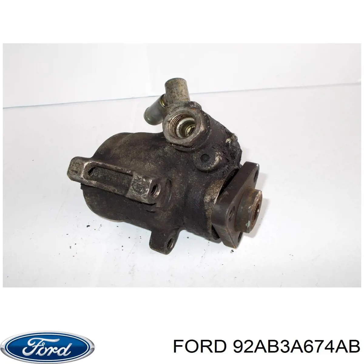 92AB3A674AB Ford Bomba da Direção hidrâulica assistida