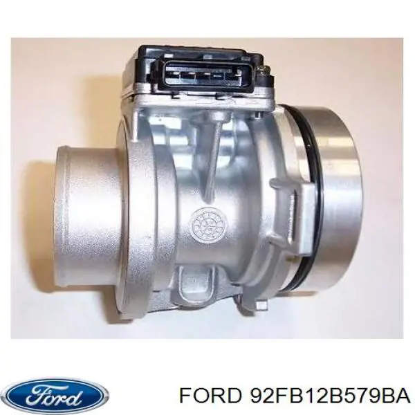Compre 92FB12B579BA Ford Sensor de fluxo (consumo) de ar, medidor de consumo M.A.F. - (Mass Airflow)