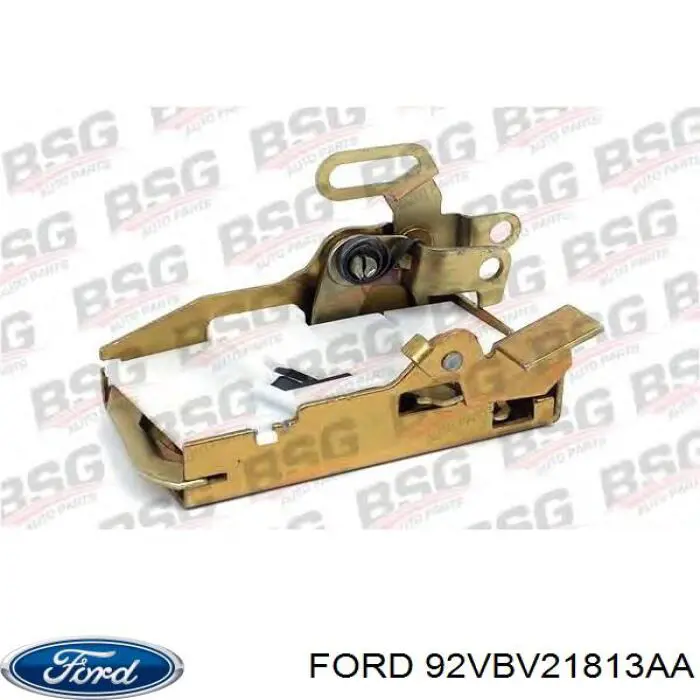 Compre 92VBV21813AA Ford Fecho da porta dianteira esquerda