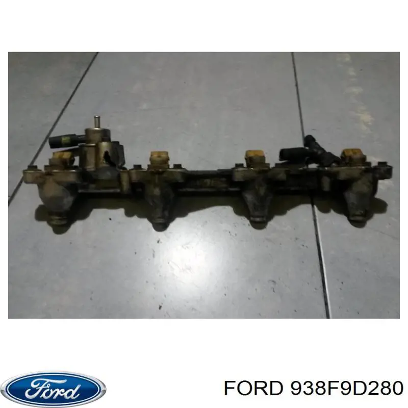 Distribuidor de combustível (rampa) 938F9D280 Ford