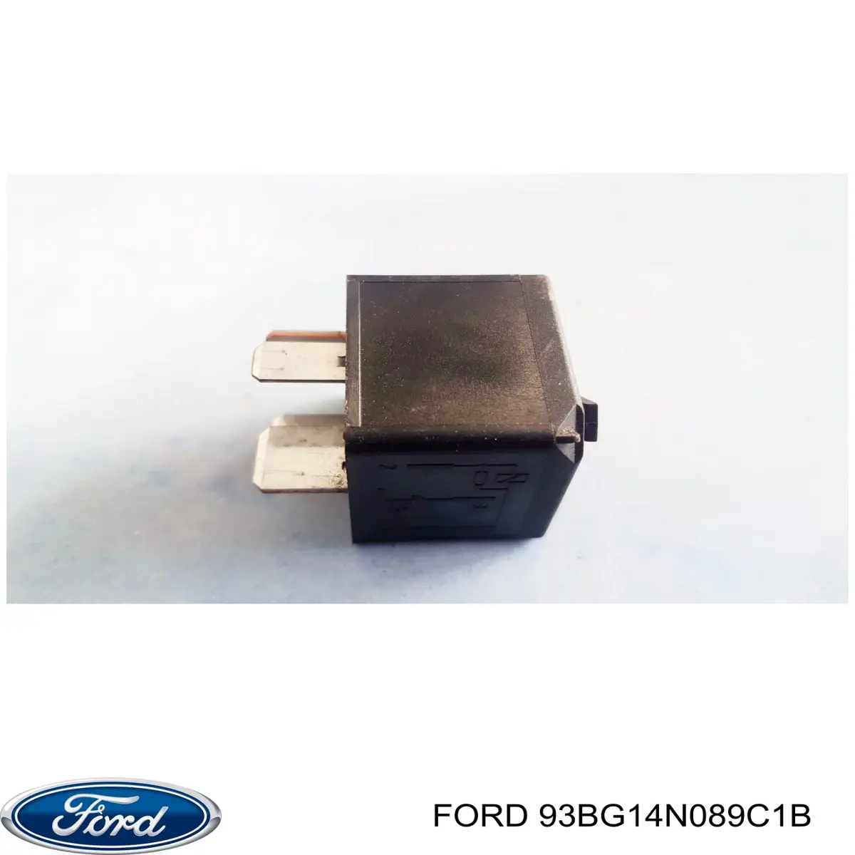 Relê das velas de incandescência 93BG14N089C1B Ford