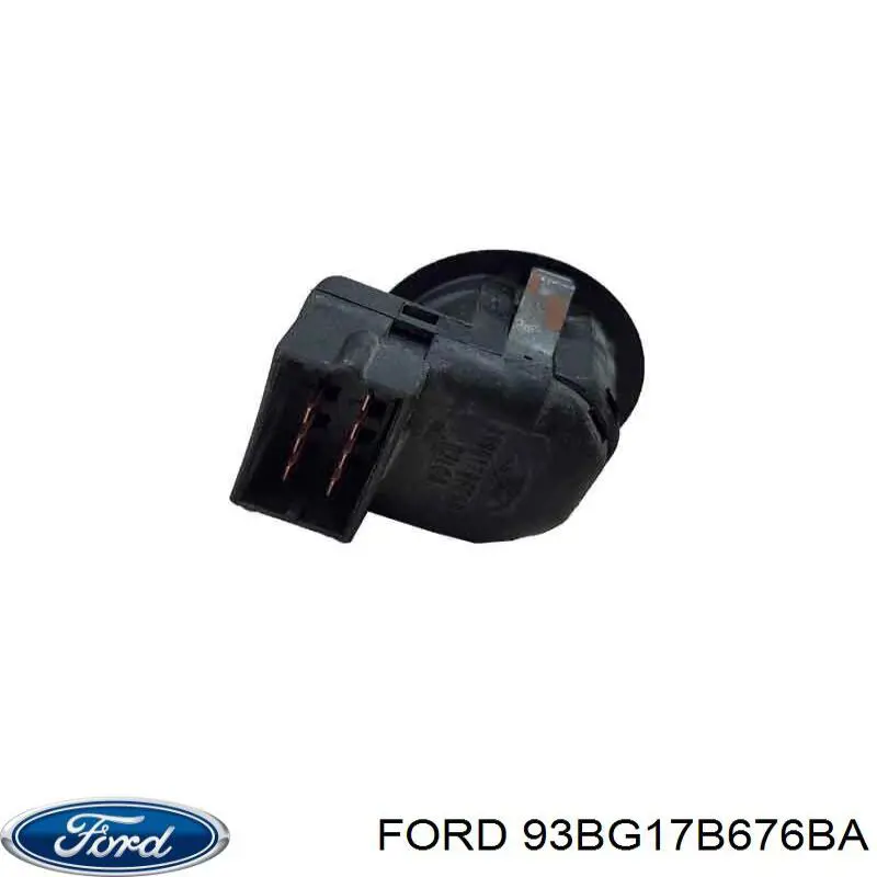 93BG17B676BA Ford Unidade de controlo dos espelhos de retrovisão, na porta