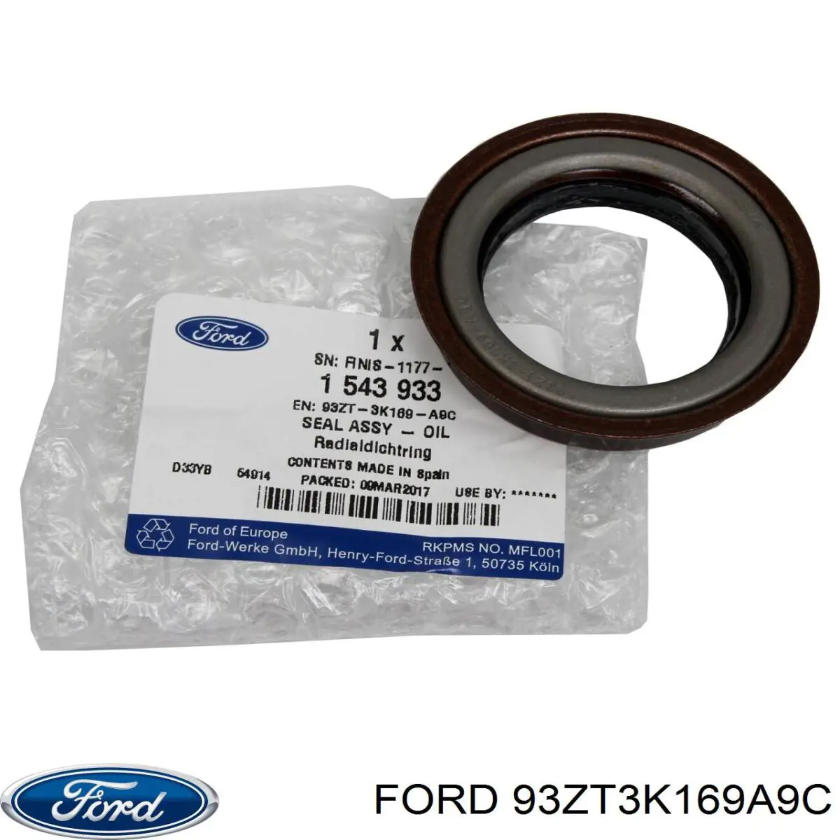 Bucim do semieixo esquerdo do eixo dianteiro Ford 93ZT3K169A9C preço, a partir de 8,22 USD