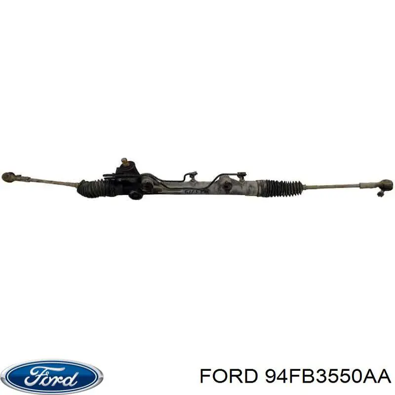 94FB3550AA Ford Cremalheira da direção
