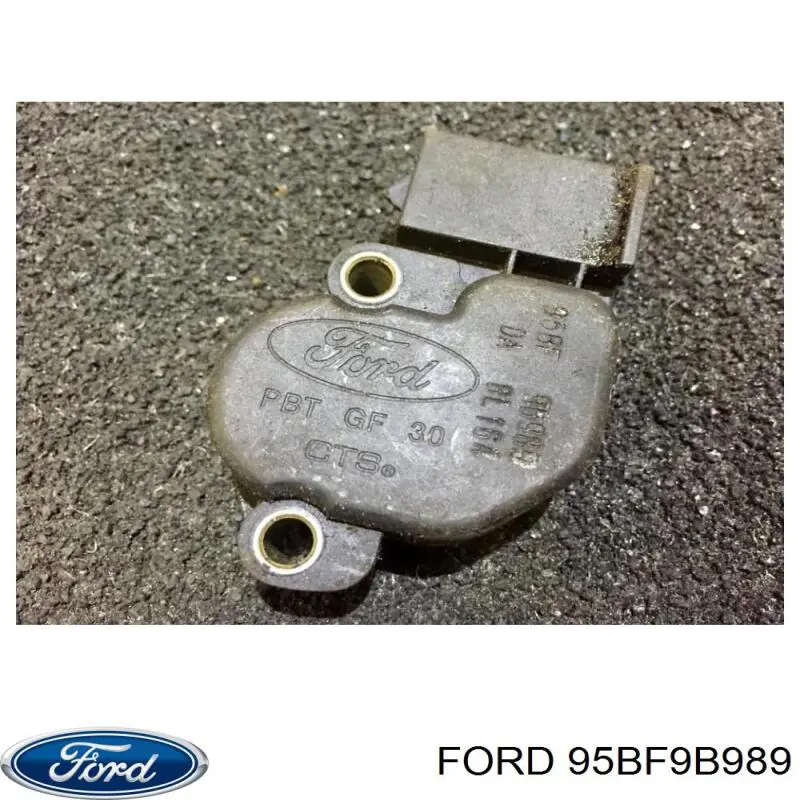 Válvula de borboleta montada 95BF9B989 Ford
