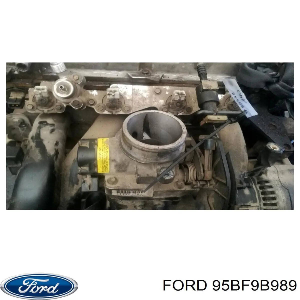 Válvula de borboleta montada 95BF9B989 Ford