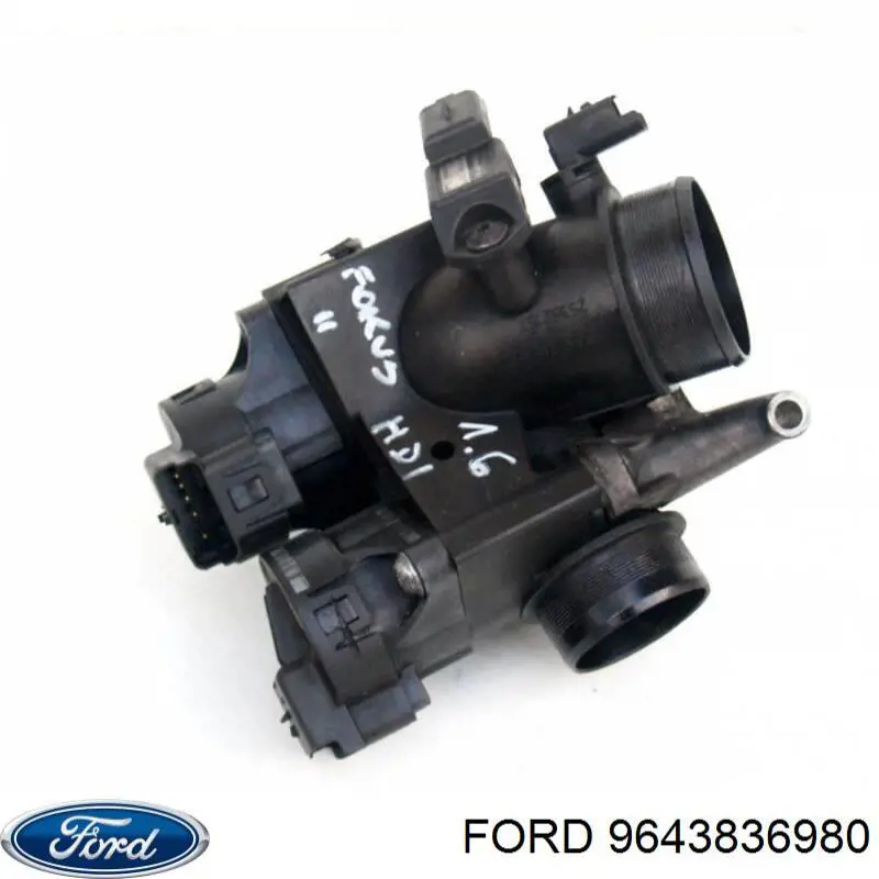 9643836980 Ford Válvula de borboleta montada