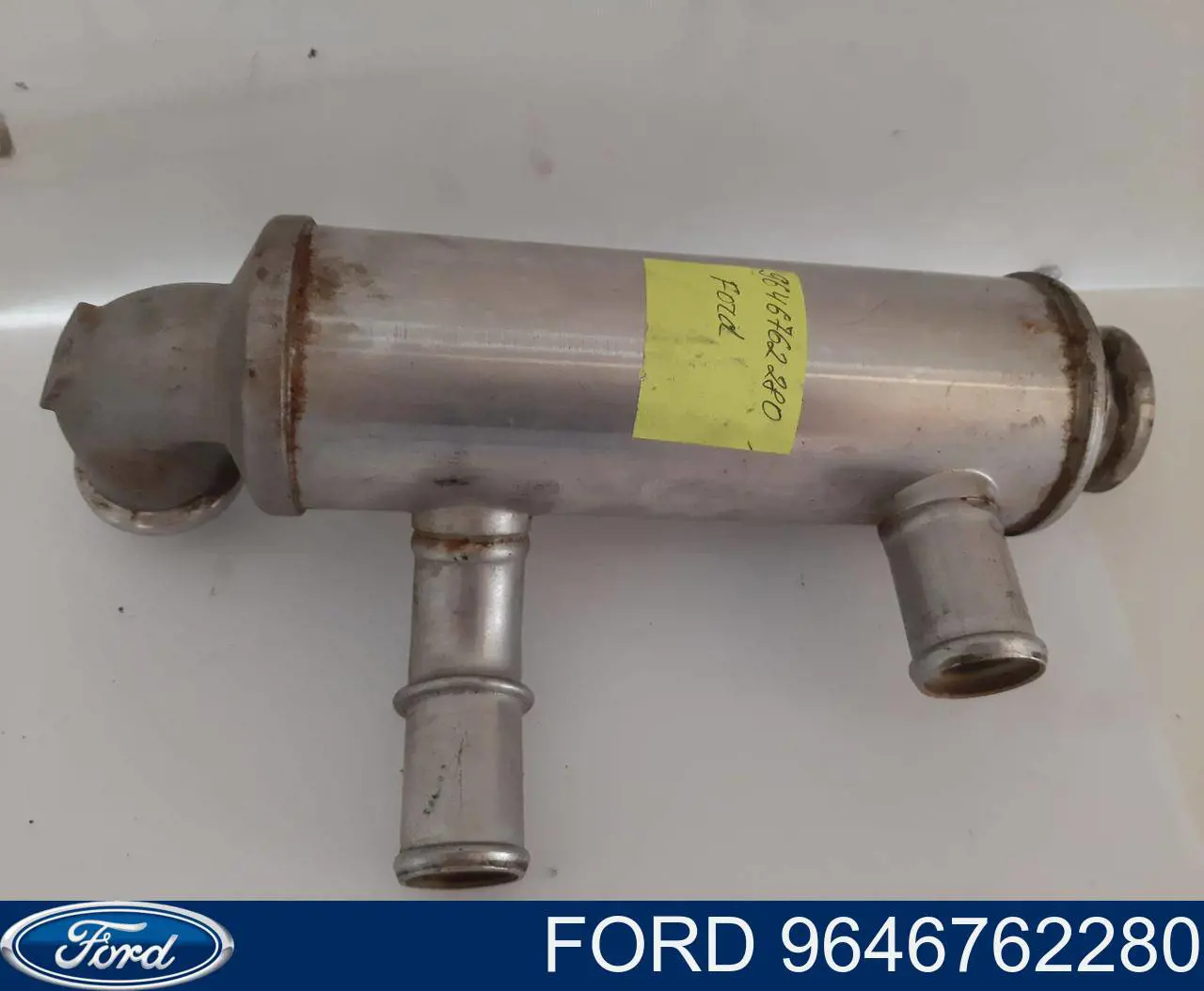 9646762280 Ford Radiador do sistema EGR de recirculação dos gases de escape