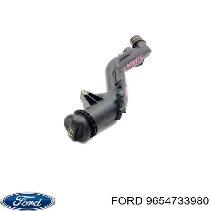 Gargalo de enchimento de óleo Ford 9654733980
