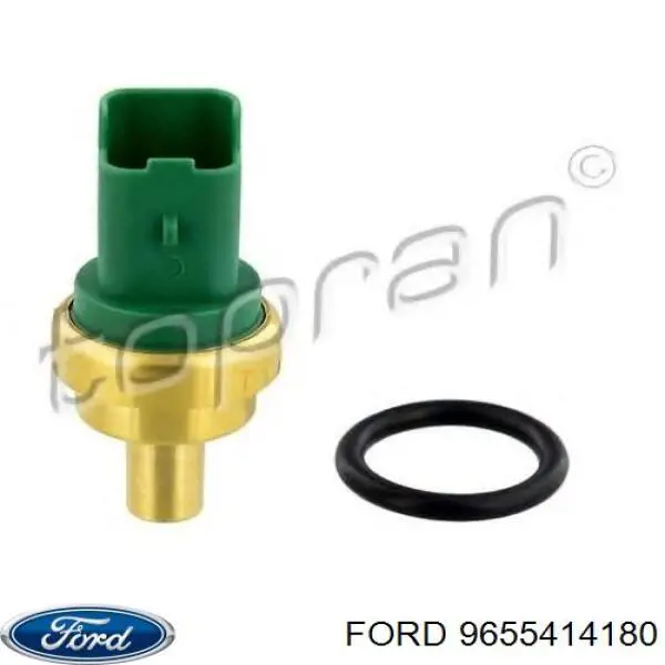 9655414180 Ford Sensor de temperatura do fluido de esfriamento