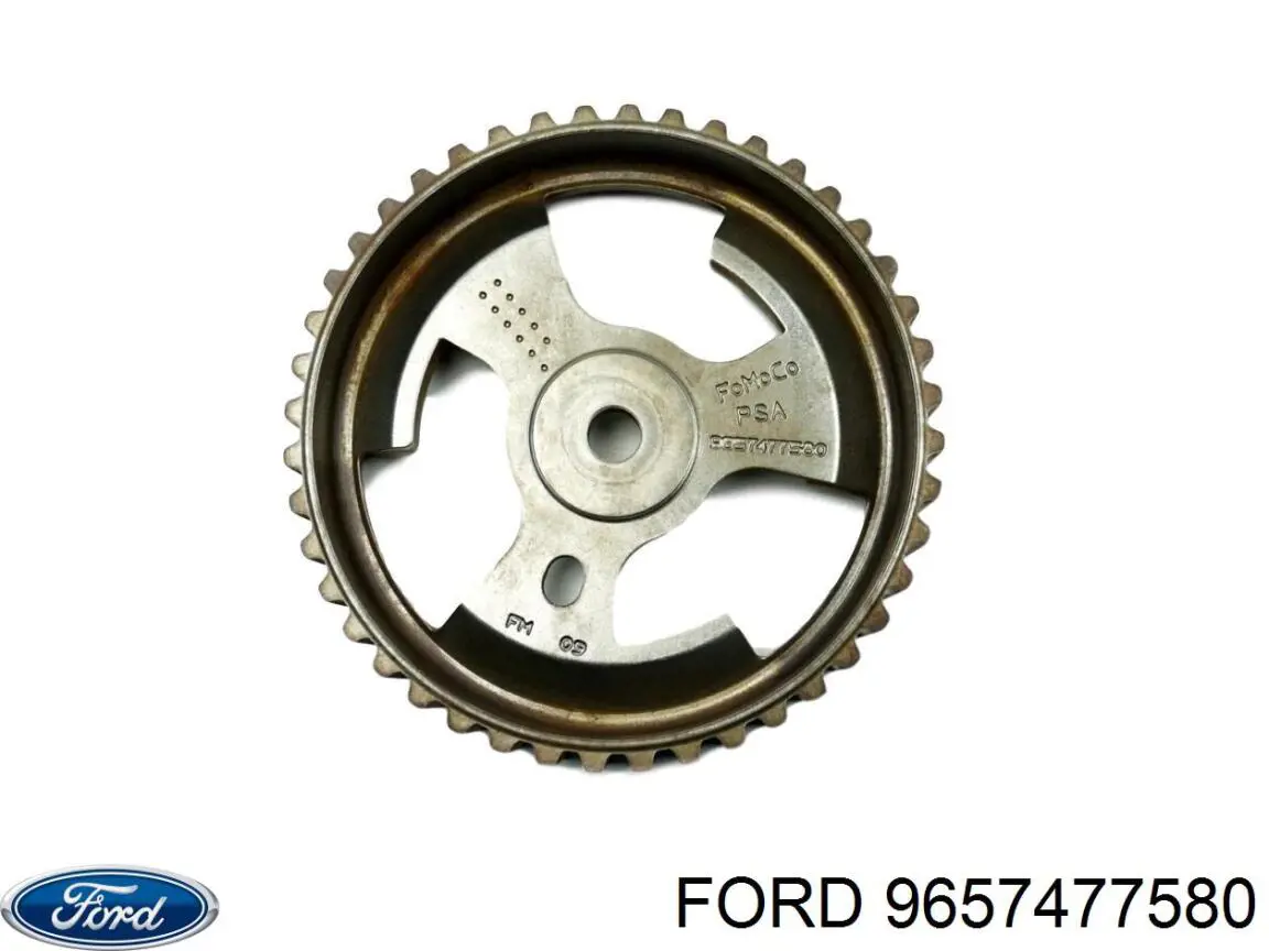 9657477580 Ford Engrenagem de cadeia da roda dentada da árvore distribuidora de motor