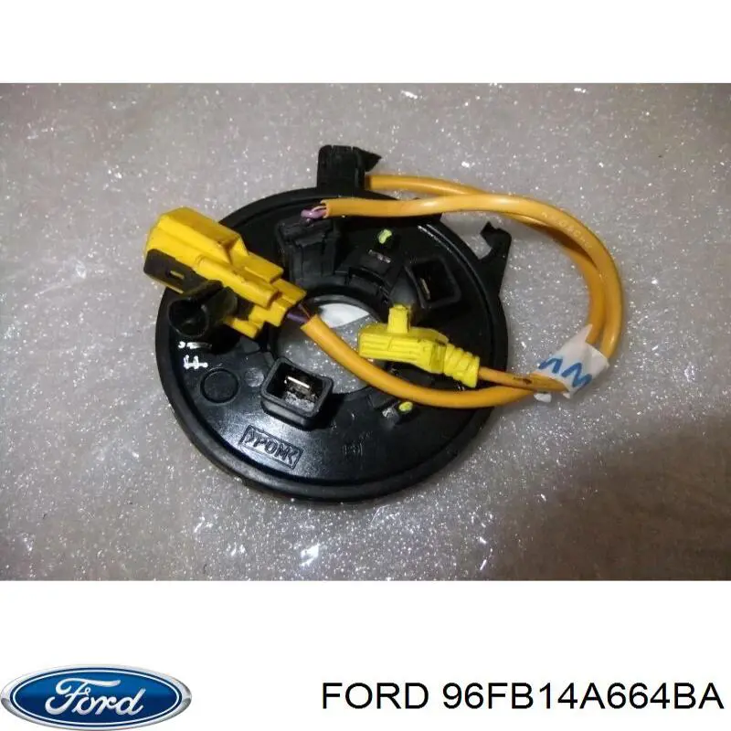 1018554 Ford Anel AIRBAG de contato, cabo plano do volante