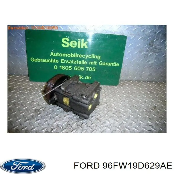 Compre 96FW19D629AE Ford Compressor de aparelho de ar condicionado