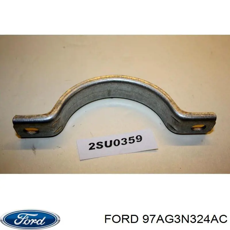 97AG3N324AC Ford Suporte de rolamento suspenso do semieixo dianteiro