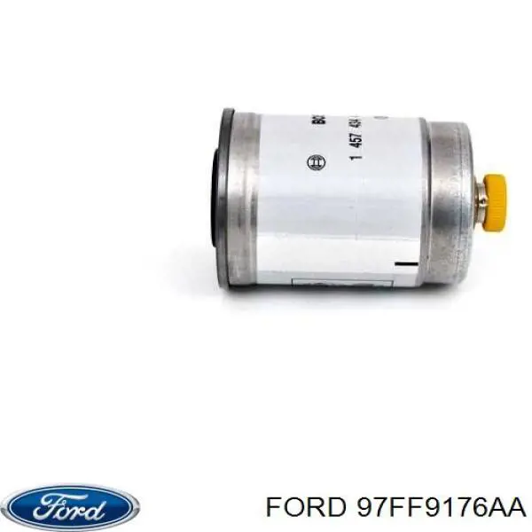97FF9176AA Ford Filtro de combustível