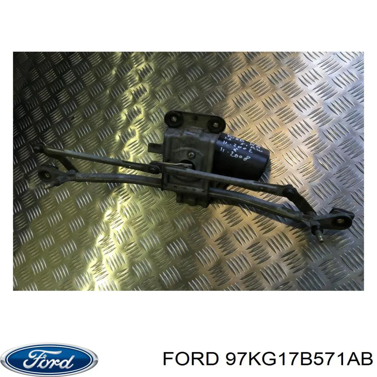 Compre 97KG17B571AB Ford Motor de limpador pára-brisas do pára-brisas