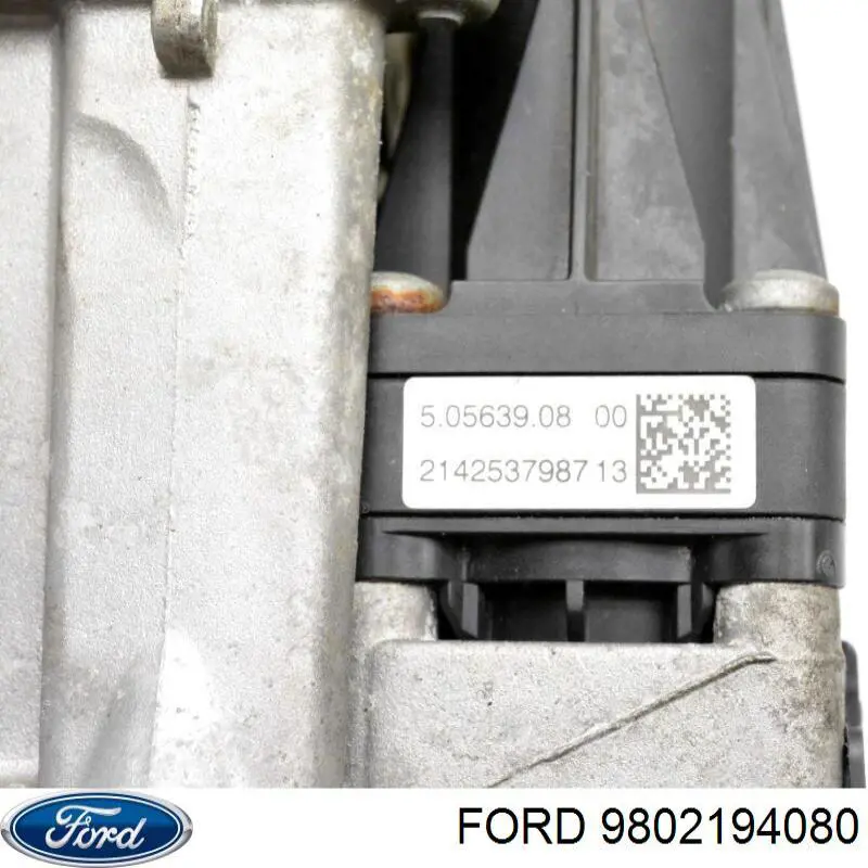 Compre 9802981580 Peugeot/Citroen Radiador do sistema EGR de recirculação dos gases de escape