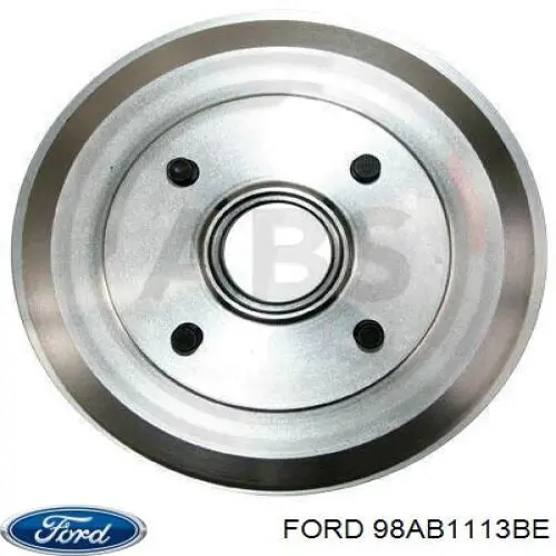 Tambor do freio traseiro 98AB1113BE Ford