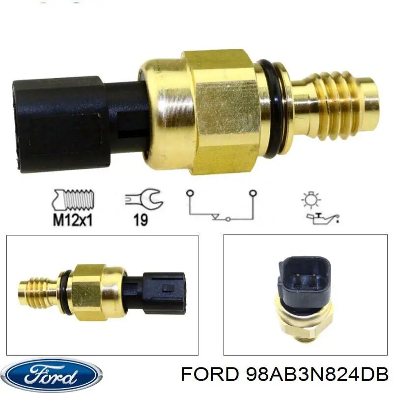 Compre 98AB3N824DB Ford Sensor hidráulico de bomba de impulsionador