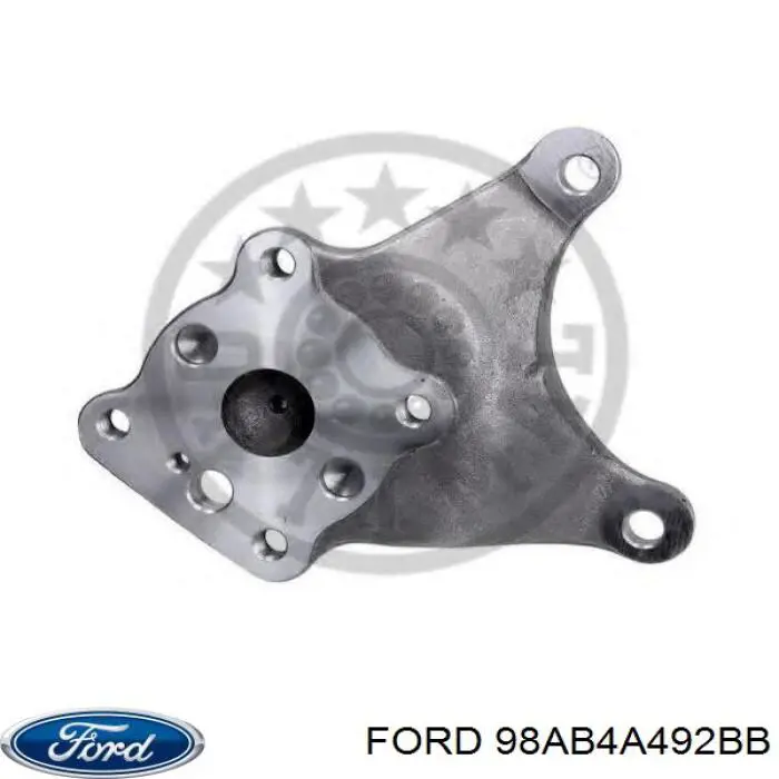 98AB4A492BB Ford Pino moente (extremidade do eixo) traseiro esquerdo