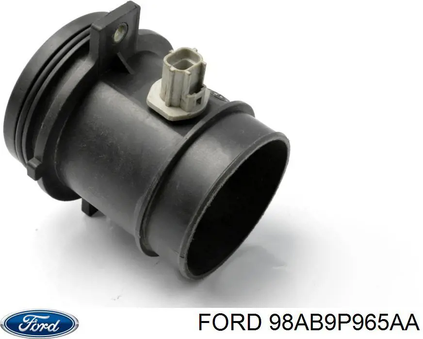 Compre 98AB9P965AA Ford Sensor de fluxo (consumo) de ar, medidor de consumo M.A.F. - (Mass Airflow)