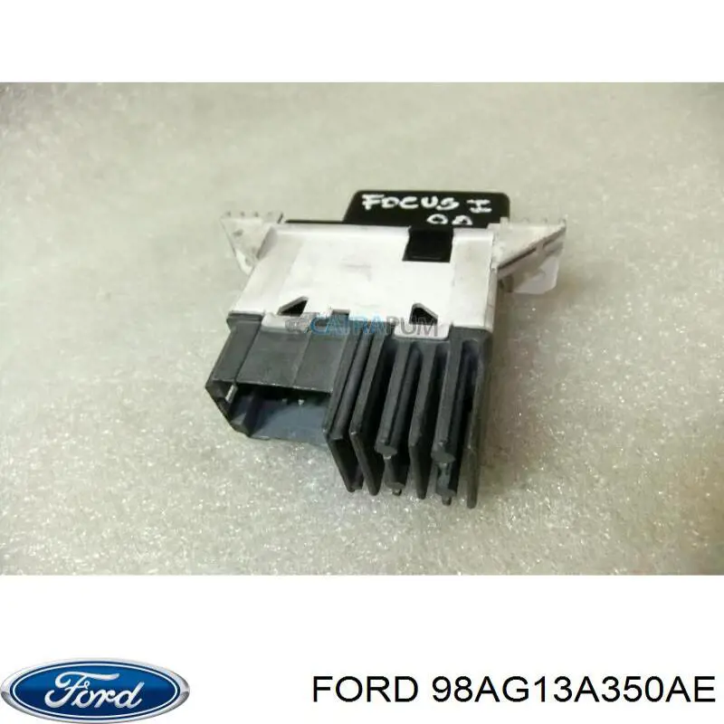 98AG13A350AE Ford Botão de ativação do sinal de emergência