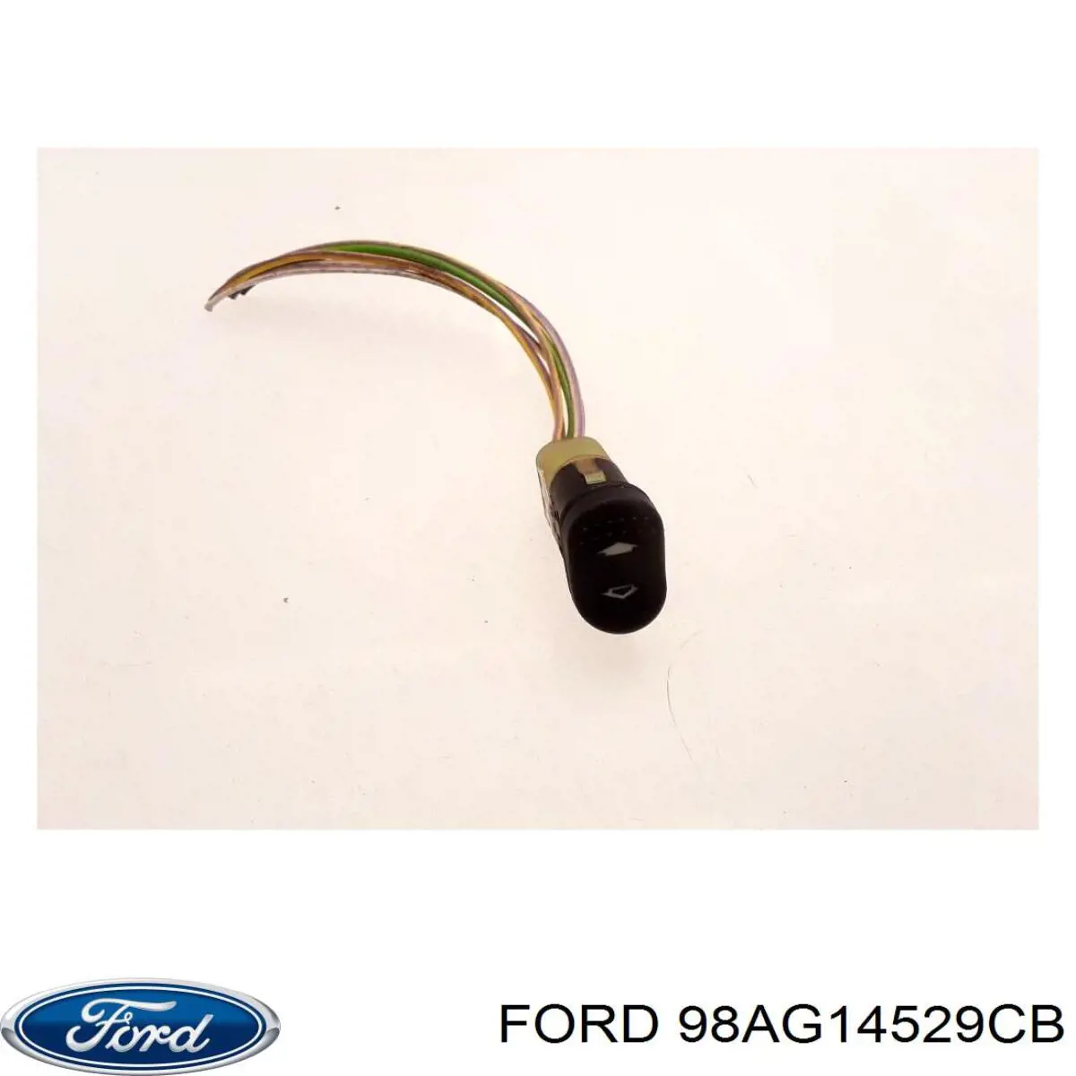 Compre 98AG14529CB Ford Botão dianteiro direito de ativação de motor de acionamento de vidro