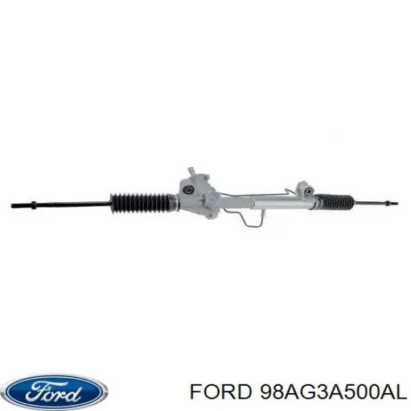 98AG3A500AL Ford Cremalheira da direção