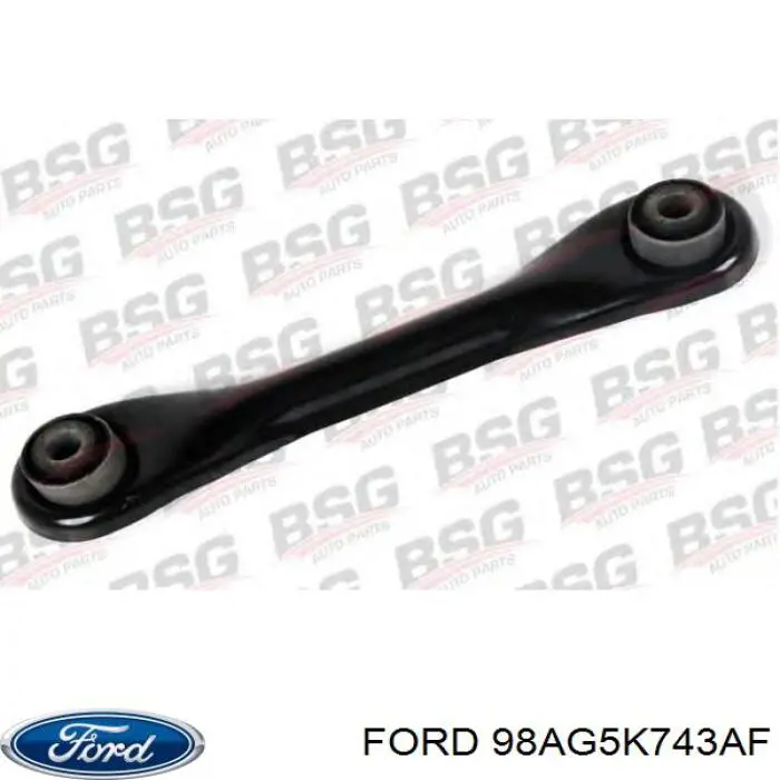 Compre 98AG5K743AF Ford Braço oscilante de suspensão traseira transversal
