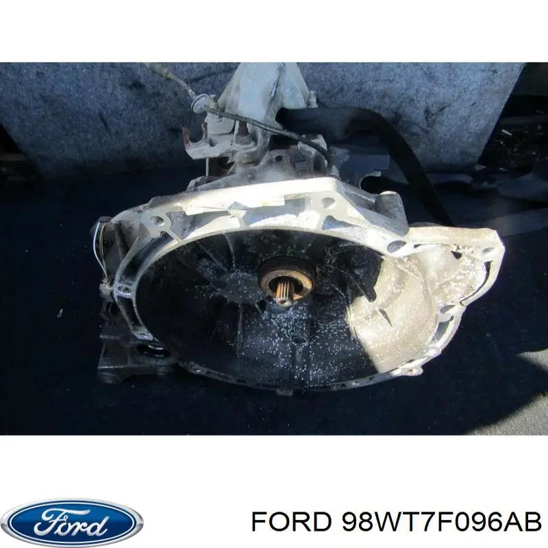 98WT7F096AB Ford Caixa de Mudança montada (caixa mecânica de velocidades)