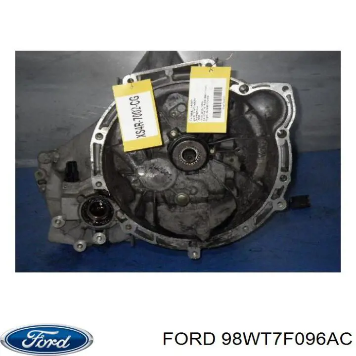 98WT7F096AC Ford Caixa de Mudança montada (caixa mecânica de velocidades)
