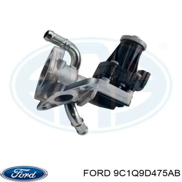 9C1Q9D475AB Ford Válvula EGR de recirculação dos gases