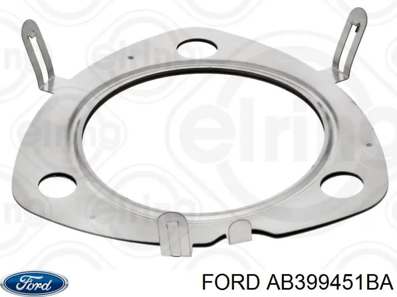 AB399451BA Ford Vedante de tubo de admissão do silenciador